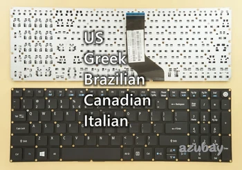 NE Canadian greacă Brazilian Italian Keyboard pentru Acer TM P2510-G2-M P2510-G2-MG P2510-M P2510-MG P257-M P257-MG P258-M P259-G2-M