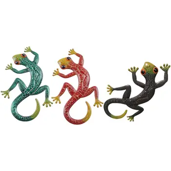 Minunat Gecko Perete de Perete Decorative Sculptură pentru Camera de Dormitor