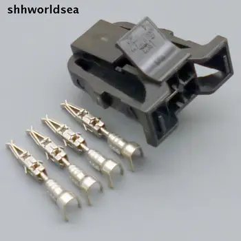 worldgolden 5/30/100sets 4 gaura 4pin connector plug masina modificata conector auto cu terminal 3B0972722 3B0 972 722