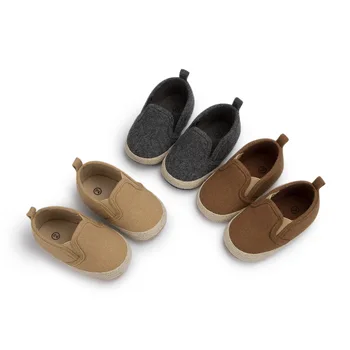 Copil nou-născut Băieți Pantofi Casual din Bumbac Catarama Prima Pietoni Moale, Talpa Non-alunecare de Vară Clasic pentru Sugari Baieti Pantofi Pentru 0-18M
