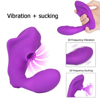 Clitorisul Fraier G Spot Vibrator 10 Moduri de ușor de Purtat, Penis artificial Vibratoare jucarii Sexuale pentru Femei Vagin Biberon Fraier Jucării pentru Adulți Sex-Shop