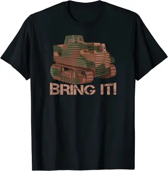 Bob Semple al doilea RĂZBOI mondial Tank Amuzant al doilea RĂZBOI mondial mai Rău Rezervor Meme Proverb T-shirt pentru Bărbați 100% Bumbac Casual T-shirt Vrac Top Marimea S-3XL