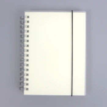 Transparent Hardcover A6/A5 Square Grid/ Punctate Grilă /Condus Notebook/Jurnalul