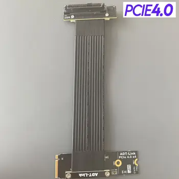 Viteza maxima PCIe 4.0 x4 U2 SFF-8639 La M. 2 NVMe Adaptor Riser Card Panglică Cablu de Extensie U. 2 SFF8639 SSD Coloană Convertoare Gen4