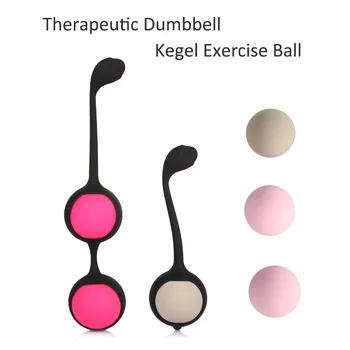 Terapeutice Dumbbel Kegel Exercițiu Minge,Femei Vagin Bile pentru a Face Vagin Strângeți Aparat de fitness pentru Adulți Jucarii Sexuale Instrument pentru Femeie