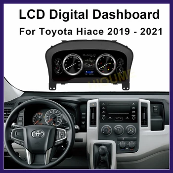 Masina Digital tabloul de Bord tabloul de Bord Sistem Linux Cruiser Adaptive Vitezometru LCD Panel Pentru Toyota Hiace 2019-2021