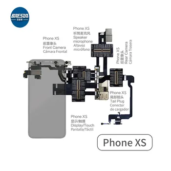 QINALI de Măsurare Cablu IBridge X XS XSM Set Placa de baza Camera de Detectare Ecran Coada Conectați Casca Microfon