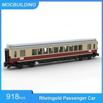 MOC Blocuri Rheingold autoturism de Model de Tren DIY Asamblate Cărămizi de Transport Seria Jucarii Educative Cadouri 918PCS