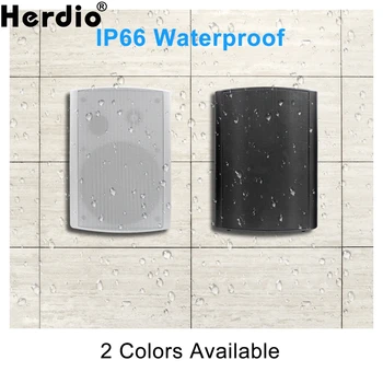 Herdio 6.5 inch montat pe perete difuzor de 400W/pereche de pasiv în aer liber material ABS sistem de boxe aplicabile living garaj