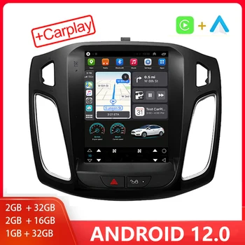 Pentru Ford Focus 3 Mk3 2011-2019 2 Din Android 12 Radio Auto Multimedia Player Video 4G+64G Carplay Stereo 9.7 din Ecran