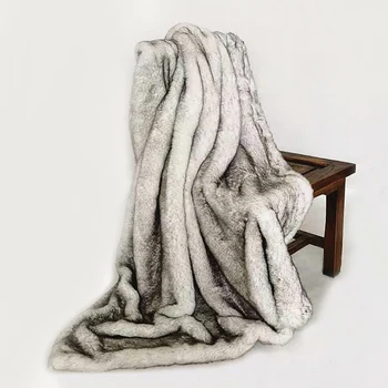 Noua pătură de blană de vulpe piele lucrate manual Pătură de frumusete acasă moale arunca Acasă Acoperi Pur călătorie acasă canapea extensibilă FG1389
