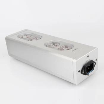 VACA REGELE alimentare AC distribuitor Aluminiu 4 priză audio clasa hifi AC filtru de putere