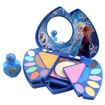 [Disney] Copii Cosmetice Congelate vanitatea cutie printesa ruj, fard de ochi fard de obraz lac de unghii pentru copii, casă de joacă jucării pentru fete cadou