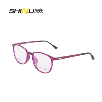 noua baza de prescriptie medicala ochelari femei bărbați optic ochelari retro rotund rame de ochelari de design din Italia 5 culoare TR3023