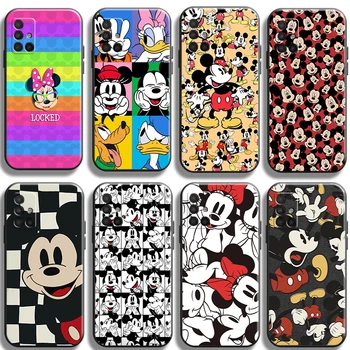 Disney Mickey Mouse Cazuri de Telefon Pentru Samsung A11 A21S A31 4G 5G A32 5G Coque la Șocuri Smartphone de Lux Ultra Soft Shell