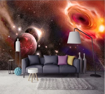 Papel de parede rece univers fantasy cerul înstelat lactee 3d tapet mural,living tv de perete pentru camere de copii decor de perete