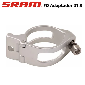 SRAM Clemă adaptor pentru drum frontul derailleur - 31.8 mm, Argint , 00.7615.031.000