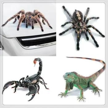Masina 3D Autocolant Animale Spider Gecko Scorpioni Vinil Decal pentru McLaren Mack Scaunul UD Camioane Renault Espace, Kangoo EZ-GO Captur