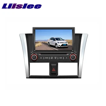 Pentru Toyota Yaris / Yaris Sedan LiisLee Car Multimedia DVD GPS TV Audio Stereo Hi-Fi Radio Stil Original de Navigație NAV NAVI