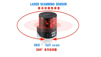 Hinson AGM Scanner Senzor TOF 360 de grade Lidar traductor Senzor Laser pentru AGV