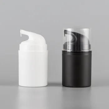 30pcs 50ml alb negru vid pompa de sticla de lotiune de sticla folosit pentru sapun Lichid, sampon, Gel de Dus Cosmetice container