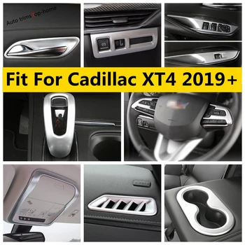 Fereastra de Ridicare Buton Lampă de Cap se Ocupe de Castron de Bord Aer AC Capacul Panoului Ornamental Accesorii de Interior Pentru Cadillac XT4 2019 - 2022 