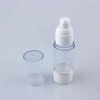 30ml clar airless sticla cosmetice cu pompa de vid sticla pentru crema de ochi sticle de plastic