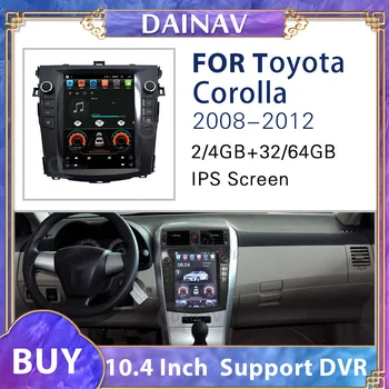 Mașină Automată de Radio, DVD Player stereo Pentru Toyota Corolla 2008 2009 2010 2011 2012 Car Multimedia Player Radio Auto Navigație GPS