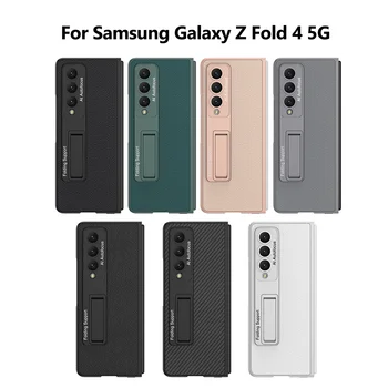 Pliere rezistent la Șocuri Caz de Telefon Pentru Samsung Galaxy Z Fold 4 5G Acoperire Completă a Acoperi Caz Corp Plin Caz de Protecție cu Suport pentru Telefon