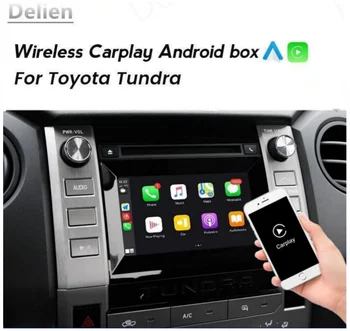 Delien Wireless Apple CarPlay Pentru Toyota Tundra 80 PIN Suport original camera Andriod Auto redare Multimedia Modul