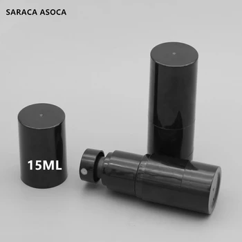 15ml culoare Negru de Vacuum Spray Sticla de Toner Cosmetice Reîncărcabile Sticle Goale 50pcs/lot