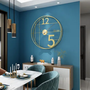 Nordic ceas simplu ceas de perete camera de zi acasă decorare de perete ceas de moda de lux de arta creative ceas de ceas de perete