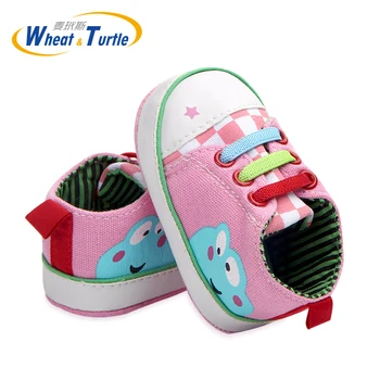 Pantofi de copil Nou-născut Copilul Panza Anti-alunecare Coroana de Imprimare Talpă Moale Copilul de Pantofi de Moda Geometrice Bumbac Pantofi pentru Copii