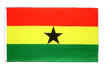 FLAGLAND 90x150cm gha gh Republica ghana flag