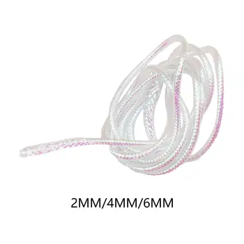 4M Mylar Panglica Tuburi Fly Tying Rotund Holografic Cablu