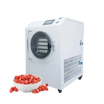 6-8 KG/lot de Fructe Congelator Uscător de Desert Ferma Vid de liofilizare, Mașină de Uscare Liofilizator Masina de Laborator Uscător Îngheț