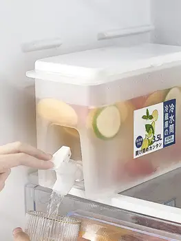 Distribuitor De Apă 3,5 L Container Suc Cu Cep Pentru Frigider Răcire Mari De Băuturi Dozator Pentru Suc Bere Bucătărie
