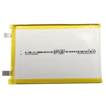 3.7 V Baterie Litiu-Polimer 606090 4000mAh Moale pachet baterie Pentru Banca de Putere Difuzor Bluetooth Tablet DVD