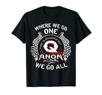 Q Anon T-shirt - Patriotice WWG1WGA Conspirație Tricou - MAGA