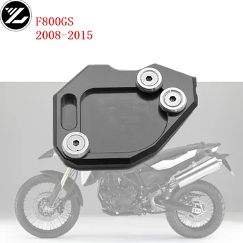 Motocicleta CNC Aluminiu Picior Kickstand Extensia Pad Placă Suport Lateral Enlarger Pentru BMW F800GS 2008-2015 2009 2010 F800 f800gs