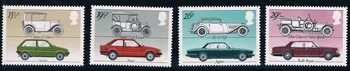 4buc/Set Nou de UK, GB Anglia Britanic Post de Timbru 1982 Marea Britanie de Automobile, Industria de Fabricare a Stamps MNH Filatelie