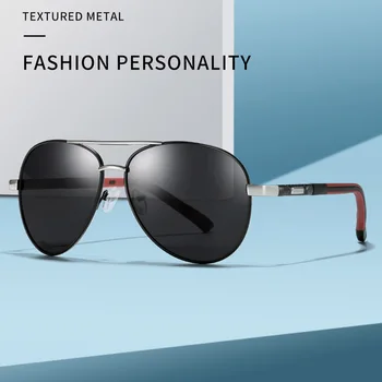 FEISHINI Steampunk Metal Bărbați ochelari de Soare Polarizat Brand de Ochelari de Designer pentru Femei Ochelari de Conducere Nuante de Protecție UV