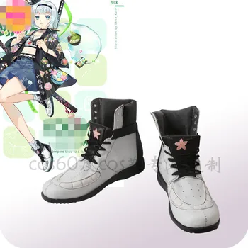 Anime Cosplay TouHou Proiect Youmu Konpaku Pantofi Femei Cizme De Cosplay De Pantofi Personalizate-A Făcut O