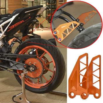 Motocicleta Picior din Spate Peg Toc Capac de Protecție din Cilindrul de Frână de Paza Protector Pentru KTM Duke 390 250 125 2017 2018 2019 2020 Negru