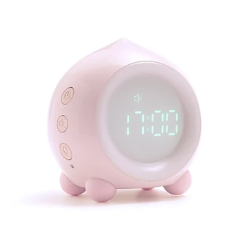 Ceas cu Alarmă inteligent Multi-scop Aplicație compatibil Bluetooth Speaker Numărătoarea inversă Funcție de Amânare Noptieră Lumina de Noapte Ceas Deșteptător