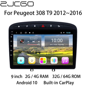 Masina Multimedia Player Stereo, GPS, DVD, Radio-Navigație Android Ecran pentru Peugeot 308 T9 2012 20103 2014 2015 2016