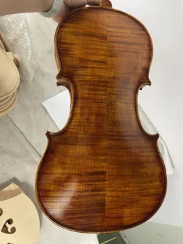 AA profesionist 100% realizate manual European de Arțar full size vioara neterminate molid, arțar vioara 4/4 din lemn masiv DIY violino