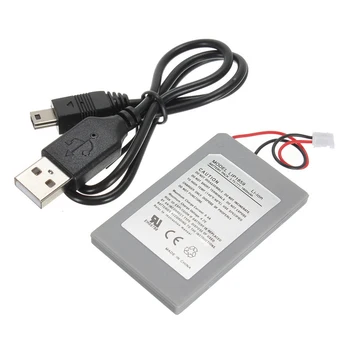 1800mAh 3.7 v Acumulator de schimb de Alimentare + USB Încărcător Cablu de Date Cablu Pack pentru Sony pentru Playstation 3 PS3 Controller
