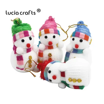 Lucia Meserii Aleatoare 1bucată Spumă de Zăpadă Forma Petrecere de Crăciun Copac Decor DIY Meșteșug Consumabile H0351