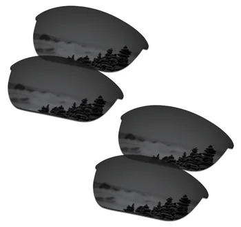 SmartVLT 2 Perechi de ochelari de Soare Polarizat Lentile de Înlocuire pentru Oakley Half Jacket 2.0 Stealth Negru și Stealth Black